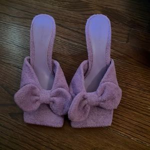 Purple Terry Bottega heels Sz 38